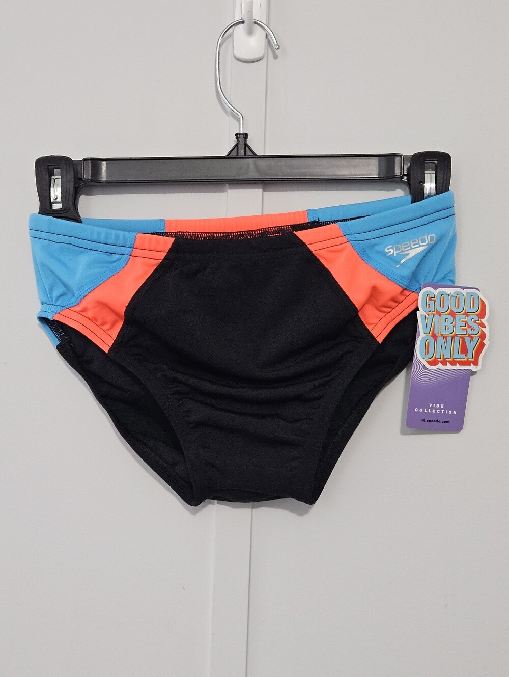 Speedo Size 30 Vibe Collection Boys Mens Bikini Bottom Swimsuit Bathing Suit wit